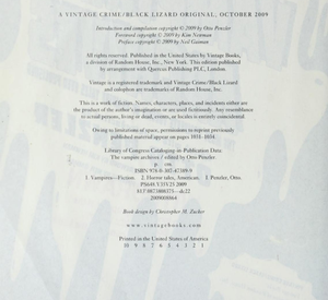 The Vampire Archives: The Most Complete Volume of Vampire Tales Ever Published