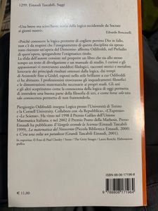 Il Diavolo In Cattedra. La Logica Da Aristotele A Gödel