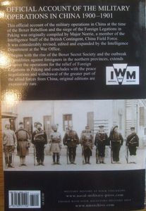 Official Account of the Military Operations in China 1900-1901