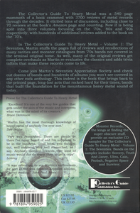 The Collector's Guide to Heavy Metal Volume 1: The Seventies