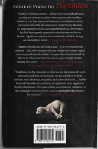 Dominion. The Power of Man, the Suffering of Animals,and te Call to Mercy