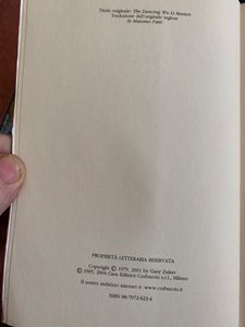 La Danza Dei Maestri Wu Li. La Fisica Quantistica E La Teoria Della Relatività Spiegati Senza L'Aiuto Della Matematica.