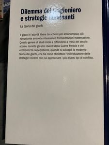 Dilemma Del Prigioniero E Strategie Dominanti. La Teoria Dei Giochi