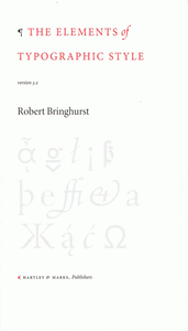The Elements of Typographic Style