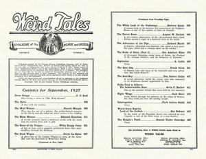 Weird Tales, Vol. 10, No. 3
