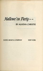 Hallowe'en Party