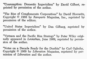 Power to the People! (New Left Writings)