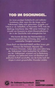 Der Selbstmord-Kult - Die Hintergrundgeschichte der "Volkstempel"-Sekte und das Massaker von Guayana