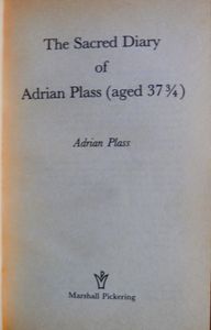 The Sacred Diary of Adrian Plass Aged 37¾