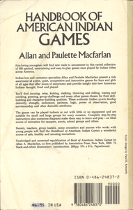 Handbook of American Indian Games
