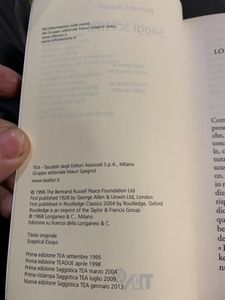 Saggi scettici