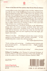Prelude to War Civil War: The Nullification Controversy in South Carolina 1816-1836