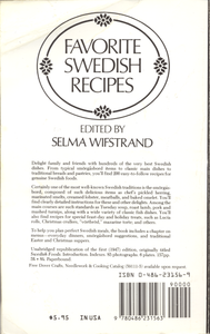 Favorite Swedish Recipes