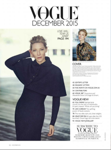 Vogue Australia, December 2015