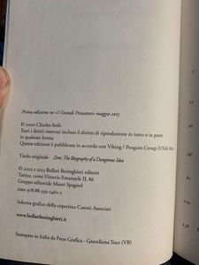 Zero. La Storia Di Un'Idea Pericolosa