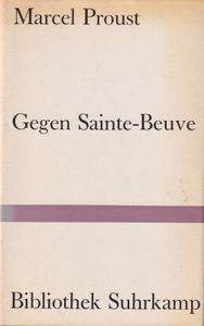 Gegen Sainte-Beuve