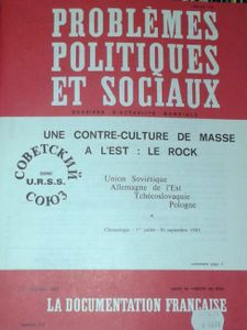Une contre-culture de masse à l'est : Le rock