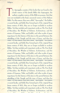 The Apocrypha