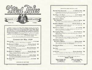 Weird Tales, Vol. 13, No. 5