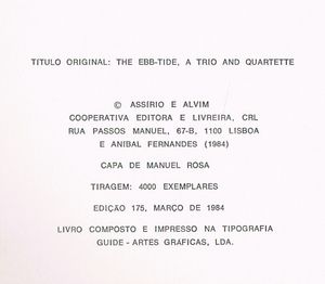 No Vazio da Onda: Trio e Quarteto