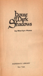 House of Dark Shadows