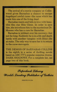 The Demon of Barnabas Collins