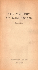 The Mystery of Collinwood