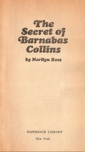 The Secret of Barnabas Collins