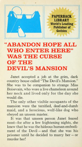 The Devil's Mansion