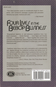 Four Lives In The Bebop Business