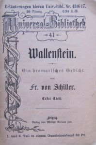 Wallenstein. Erster Theil.