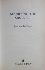 Marrying the Mistress
