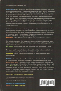 Jazz / Not Jazz: The Music And Its Boundaries