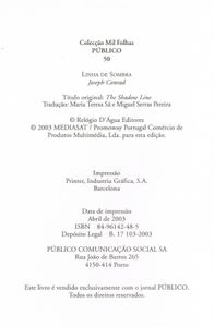 A Linha de Sombra