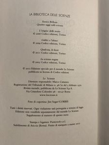 Quattro Saggi Sulla Scienza