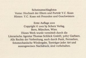 Mein Leben unter zwei Himmeln - Eine Lebensgeschichte zwischen Shanghai und Hamburg