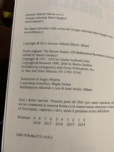 Gli Enigmi Di Mosca. Il Grande Classico Con I 359 Giochi Matematici Più Belli Del Mondo