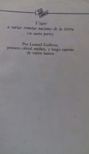Los viajes de Gulliver