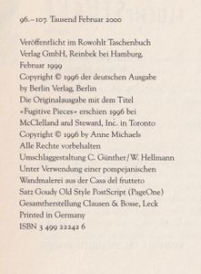 Fluchtstücke