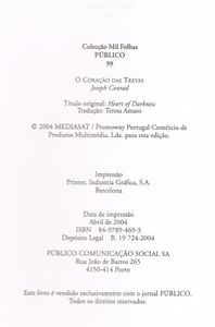 O Coração das Trevas
