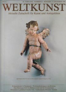 Weltkunst 56. Jahrgang - Nummer 24 / 15. Dezember 1986