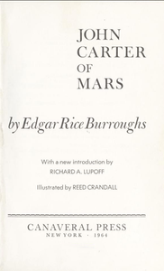 John Carter of Mars