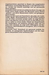 Die erste Walpurgisnacht - Hexenverfolgung in Deutschland