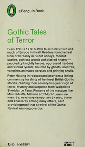 Gothic Tales of Terror, Volume 1: Classic Horror Stories from Great Britain