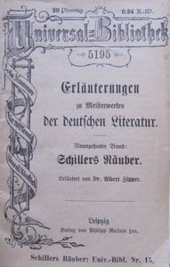 Schillers Räuber