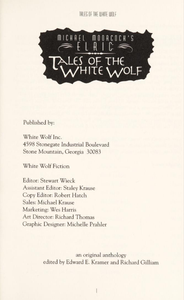 Michael Moorcock's Elric: Tales of the White Wolf