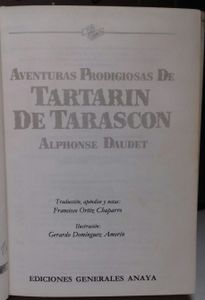 Aventuras Prodigiosas De Tartarin De Tarascon