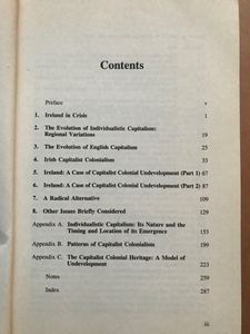 Ireland in Crisis: A Study in Capitalist Colonial Undevelopment