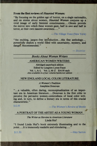 The Haunted Women: The Best Supernatural Tales by American Women Writers