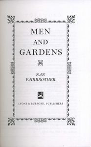 Men and Gardens
